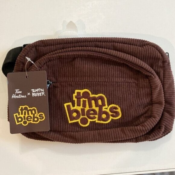 Justin Bieber and Tim Horton’s collaboration of Tim Biebs fanny pack - Picture 4 of 13